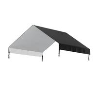 Cubierta para Gallinero - para Aves De Corral | Cubierta Impermeable para Techo De Gallinero para Jaula De Patos Al Aire Libre, Reemplazo De Pantalla De Tela Oxford Resistente A La Intemperie Par