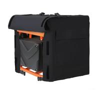 Cubierta para generador 600D para uso en jardín, tela resistente a la intemperie que protege de la lluvia, los rayos UV y el polvo, diseño de deslizamiento rápido para varios modelos (32 x 24 x 24