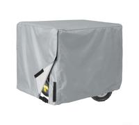 Cubierta para generador impermeable para exteriores, a prueba de polvo y protector solar, tela Oxford resistente, doble costura, resistente al desgarro y ajuste seguro (gris)