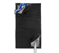 Cubierta para grifo de exterior - 64 x 35 x 1 cm, aislada, protección antiespiga, protección antiespigas | Calcetín impermeable para tubería de jardín, patio, casa, pared, Z