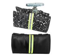 Cubierta para grifo exterior - 2 piezas manguito anticongelante, 13,2 x 9,4 cm, anticongelantes para exterior con tiras reflectantes - Para uso en jardín con clima frío