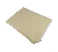 Cubierta para heladas de plantas, tela no tejida, resistente, con cremallera, cordón ajustable, protección de invierno, mantiene el calor y evita daños, varios tamaños, beige (120 x 180 cm)