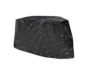 Cubierta para hormigonera - Tela Oxford 400 G, barrera impermeable, protección a prueba de polvo, protección portátil de cola larga, extendida para protección al aire libre | Para el mantenimiento de