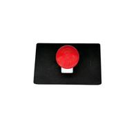 Cubierta para interruptor de enchufe de superficie lisa impresa en 3D | Panel único, 4.9 x 3.15 pulgadas, adorno de pared con mango de forma única
