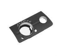 Cubierta para interruptor de faro 21154507049116 compatible con Mercedes W211 Clase E 03-08, para salpicadero de coche, pieza de repuesto de plástico ABS negro para reparación interior, montaje
