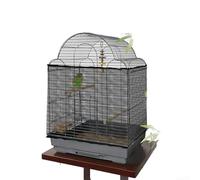 Cubierta para jaula de pájaros de malla de nailon ventilada para pajareras, evita la dispersión y el desorden, resistente para interior y exterior, protección contra el sol y la suciedad, fácil