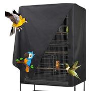 Cubierta para jaula de pájaros, protección para pájaros para jaula - Protector impermeable para la casa del loro | Creativo patrón de loros Sombra de sol Cubierta para jaula de pájaros para animales
