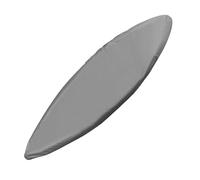 Cubierta para kayak, cubierta universal para almacenamiento de canoa, tela Oxford 420D, protección UV, protector de kayak para barco de pesca, tabla de remo, canoa (2,1-2,5 m)