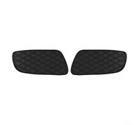 Cubierta para lámpara antiniebla, paquete de 2, marco de rejilla de parachoques inferior, instalación de repuesto, ABS resistente al desgaste, para Smart ForTwo 451 2008-2012