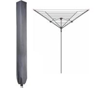 Cubierta para línea de lavado giratorio Universal Premium Durable Tela ⌠Oxford + PVC ⌡Protección protectora