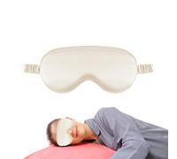 Cubierta para los ojos para dormir, sombra de ojos de noche de viaje, sombra de ojos con correa elástica para tren, vuelo, oficinas