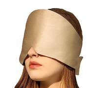 Cubierta para los ojos para dormir | venda de seda de morera - Sombrilla y transpirable con correas ajustables para una cómoda siesta y sueño