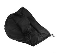 Cubierta para maceta, 65 x 70 cm, tela no tejida negra, cubierta de aislamiento de aluminio para maceta de flores, protección contra heladas frías en invierno