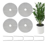 Cubierta para maceta, malla cortable, cubierta para macetas contra animales, bonsái, accesorio para macetas de tomate al aire libre