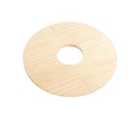 Cubierta para maceta, protector de rejilla de madera dividida, 1 pieza | Diseño de rejilla de madera resistente, protege las macetas de daños, mejora la decoración, perfecto para interiores y