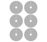 Cubierta para macetas de flores, protección para macetas de jardín, 6 unidades, rejilla ajustable para interiores, jardines, invernaderos, exteriores