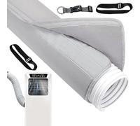 Cubierta para Manguera de Aire Acondicionado Portátil | Funda Aislante para Mangueras con Reducción de Calor - Accesorios Antipolvo Para Hoteles Dormitorios Trabajo