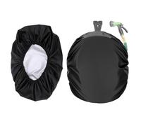 Cubierta para manguera de jardín, 2 piezas, Oxford impermeable | Carrete de manguera de jardín, cubierta resistente para lluvia, sol, nieve, cables de extensión para garaje