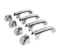 Cubierta para manija de puerta de automóvil para Dodge Ram 1500 2019-2021, protector de puerta de coche, cromo Hanandle, cubierta exterior para tapa de coche, accesorios