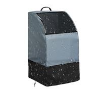 Cubierta para máquina de aire acondicionado al aire libre | Suministros impermeables de CA, cubierta antipolvo resistente con ventana | para técnicos de HVAC, especialistas en reparación, taller