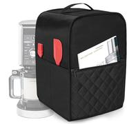 Cubierta para máquina de helados, varios bolsillos, protección contra el polvo, para máquina de helados, para Ninja Creami NC501EU, NC301EU, NC299EU (43 x 28 x 27,5 cm)