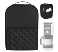 Cubierta para máquina de hielo, 28 x 27,5 x 43 cm, protección contra el polvo para Ninja Creami NC501 NC301 NC299AMZ, cubierta impermeable para la máquina de hielo de poliéster compatible con máquina