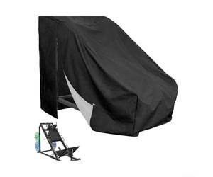 Cubierta para máquina de prensa de piernas, impermeable, a prueba de polvo, tela Oxford a prueba de sol para equipos de gimnasio interiores con cordón y capa de protección UV (420D)