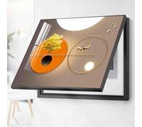 Cubierta para medidor eléctrico Moderna Decorativa para Ocultar Pinturas Caja de fusibles para decoración del hogar,02,50 * 40cm