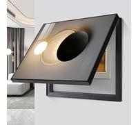 Cubierta para medidor eléctrico Moderna Decorativa para Ocultar Pinturas Caja de fusibles para decoración del hogar,01,50 * 40cm