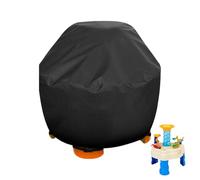 Cubierta para mesa de agua 600D Oxford niños impermeable arenero cubierta | Accesorios de protección contra el polvo para parque infantil, guardería, terraza, jardín, piscina