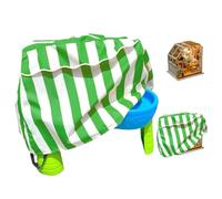 Cubierta para mesa de agua exterior, cubierta para espejo de agua para niños, protector de mesa de juegos, 2 hijastros, cubierta para escritorio de agua al aire libre, impermeable y resistente al