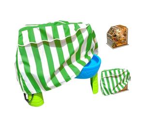 Cubierta para mesa de agua exterior, cubierta para espejo de agua para niños, protector de mesa de juegos, 2 hijastros, cubierta para escritorio de agua al aire libre, impermeable y resistente al