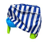 Cubierta para mesa de agua para fiestas, cubierta de espejo de agua exterior, protección de almacenamiento de tablas, cubierta para escritorio de agua para niños, 2 niveles