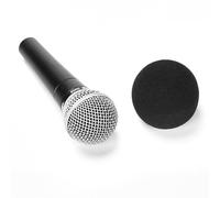 Cubierta para Micrófono para Shure SM58 / SM48, Cubierta de Espuma para Micrófonos, Cubierta de Esponja para Protector Contra el Viento