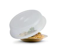 Cubierta para microondas Ø26 x 7 cm, funda para vajilla para microondas - Tapa antisalpicaduras, tapa transparente