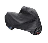 Cubierta para Moto Impermeable Afelpado Protección Agua Sol Resina M