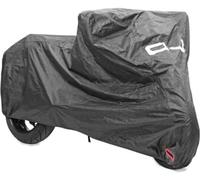 OJ JM02614 - Funda de Tela de poliéster para la Moto, Impermeable, con Costuras termoselladas, Color Negro, Talla XL