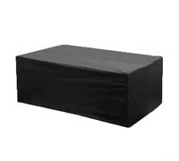 Cubierta para muebles de exterior 210D con revestimiento de poliuretano y costura de cinta para impermeabilización superior (170 x 94 x 70 cm)