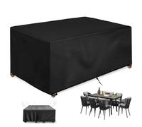 Cubierta para muebles de jardín resistente al invierno, 65 x 65 x 65 cm, resistente a la intemperie, resistente al agua, tela Oxford 420D, lona para muebles de jardín, terraza, funda protectora para