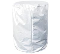 Cubierta para Neumáticos de Coche Plegable, Cremallera Plata | Fácil de Usar, Poliéster Seda, Protege de Óxido y Suciedad, para Rueda de Repuesto y Remolque