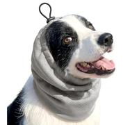 Cubierta para Orejas De Perro: Diadema con Orejas De Redecilla, Envoltura para Reducir La Ansiedad con Reducción De Ruido, Ajustador De Tamaño con Cierre De Fast, Panel De Ventilación De Malla Que A