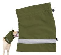 Cubierta para orejas de perro, protección auditiva de invierno para perro, envoltura impermeable para el cuello del perro, calentador de orejas de perro con doble hebilla, hebilla de ajuste para
