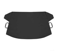 Cubierta para parabrisas de automóvil para protección contra hielo y nieve, escudo Oxford 210D con forro suave, solapas laterales antirrobo y correas elásticas, polvo para todo tipo de clima