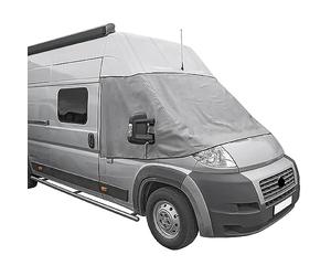 Cubierta para parabrisas delantero FIAT Ducato X250 Peugeot Boxer, Citroën J5 Gris o Blanco (Gris)