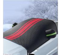 Cubierta para Parabrisas para Renault Alpine A110 R 2022 2023 2024 2025 2026, Funda Plegable Parabrisa Protege, Anti-Escarcha Accesorio de Invierno para Coche,Red