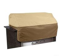 Cubierta para parrilla de barbacoa 600D tela Oxford para fácil almacenamiento 94 x 68 5 x 61 cm (420D: 81 x 66 x 61 cm)