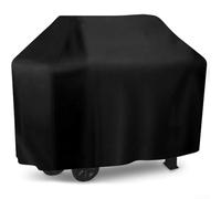 Cubierta para parrilla de barbacoa de tela Oxford 600D, impermeable, con costuras selladas de alta resistencia UV para uso en exteriores durante todo el año (145 x 61 x 117)