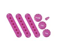 Cubierta Para Pastilla De Guitarra Eléctrica Con Volumen Perilla Control Tono Cubiertas Bobina Única 1 Volumen 2 Tonos Interruptores Funda Soporte