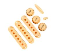 Cubierta Para Pastilla De Guitarra Eléctrica Cubiertas Bobina Única Con Perillas Control Funda Soporte Repuesto Soporte Duradero