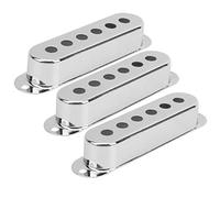 Cubierta para Pastilla IndividualCubierta para Pastilla de Guitarra,Cubierta para Pastilla de Guitarra EléctricaPastillas y Cubiertas para Pastillas (SILVER)